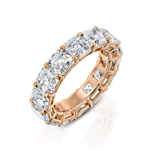 4ct Asscher Eternity