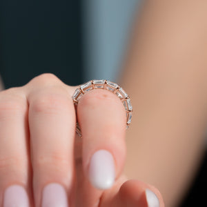 4ct Asscher Eternity