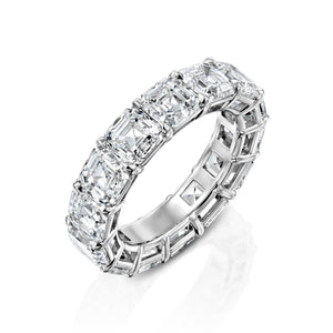 4ct Asscher Eternity