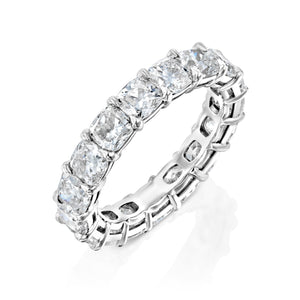 3ct Cushion Eternity