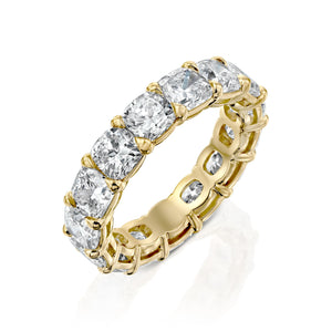 3ct Cushion Eternity