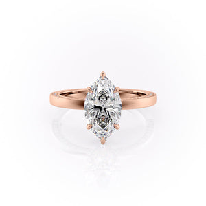 The Sydney Set With A Marquise Moissanite