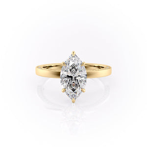 The Sydney Set With A Marquise Moissanite