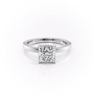 The Sydney Set With A Princess Moissanite