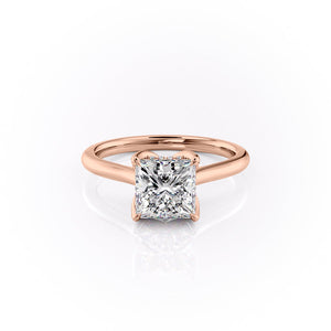 The Morgan Set With A Princess Moissanite