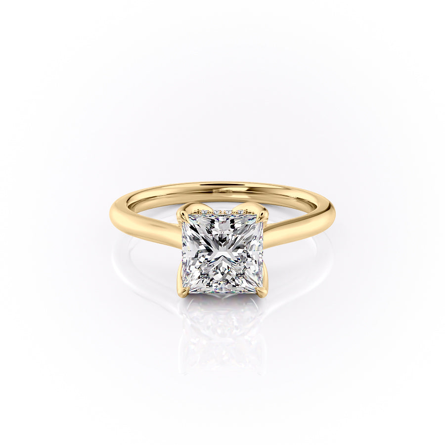 The Morgan Set With A Princess Moissanite
