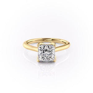 The Morgan Set With A Princess Moissanite