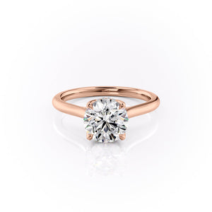 The Morgan Set With A 1 Carat Round Moissanite
