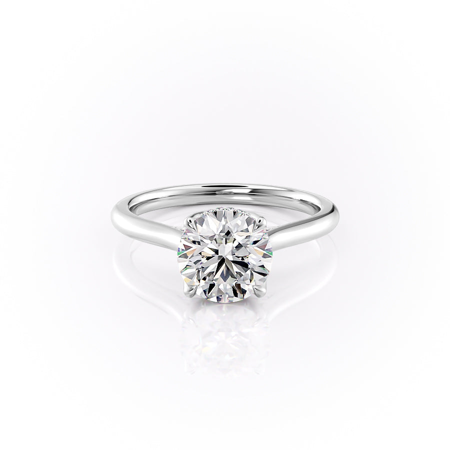 The Morgan Set With A 1 Carat Round Moissanite