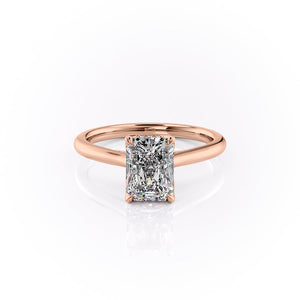 The Morgan Set With A Radiant Moissanite
