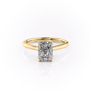 The Morgan Set With A Radiant Moissanite