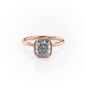 The Layla Set With A Cushion Moissanite