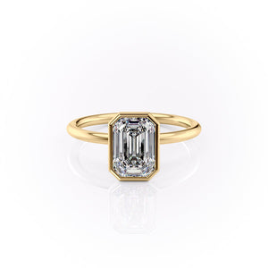The Layla Set With A Emerald Moissanite