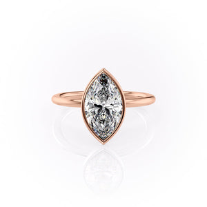 The Layla Set With A Marquise Moissanite