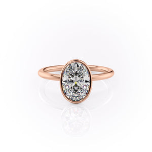 The Layla Set With A Oval Moissanite