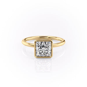 The Layla Set With A Princess Moissanite