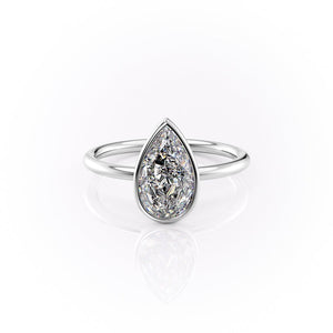 The Layla Set With A Pear Moissanite