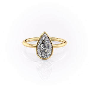 The Layla Set With A Pear Moissanite