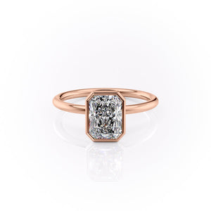 The Layla Set With A Radiant Moissanite