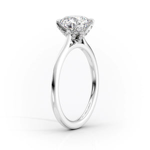 The Madison Set With A 1.5 Carat Radiant Lab Diamond