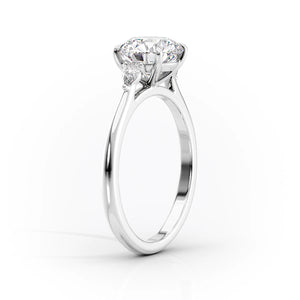 The Pears Liv Set With A 2 Carat Radiant Lab Diamond