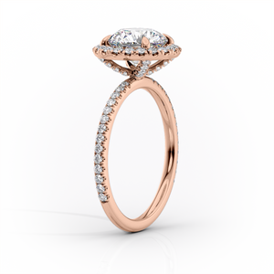 The Lenny Set With A Marquise Moissanite