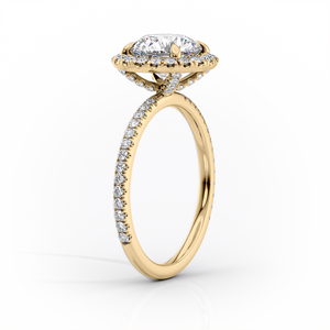 The Lenny Set With A Marquise Moissanite