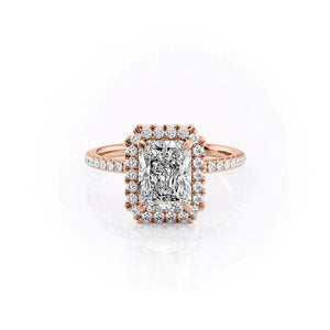 The Lenny Set With A 1.5 Carat Radiant Moissanite