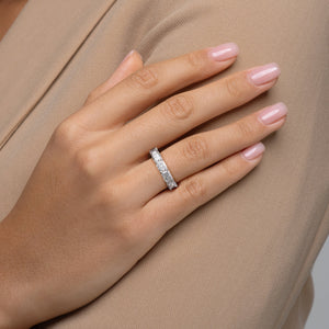 2ct East West Radiant Eternity
