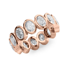 1.7ct Oval Bezel Eternity