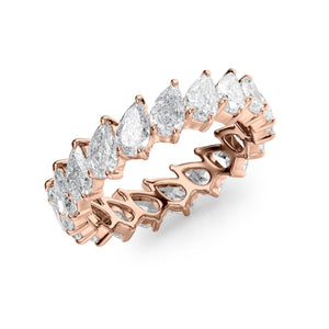 2.5ct Slanted Pear Eternity
