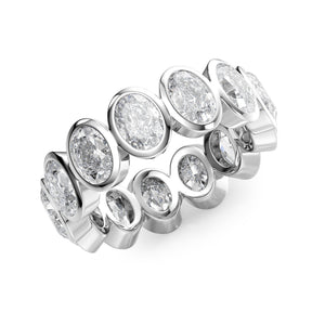 1.7ct Oval Bezel Eternity
