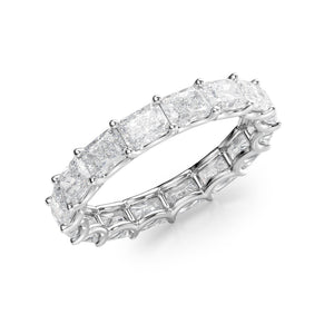 2ct East West Radiant U Prong Eternity