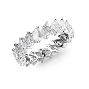 2.5ct Slanted Pear Eternity