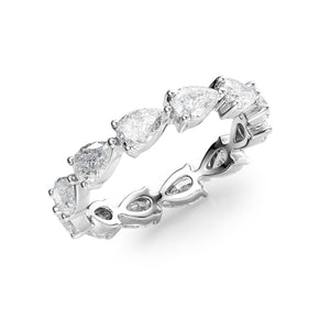 1.5ct East West Pear Eternity