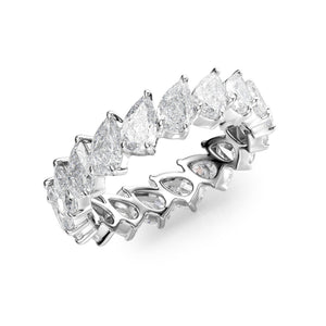 2.5ct Slanted Pear Eternity