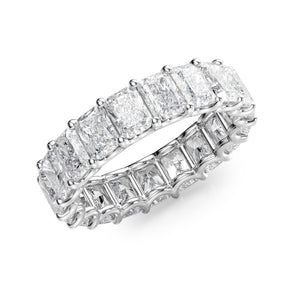 4ct Radiant U Prong Eternity