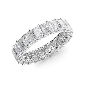 4ct Radiant U Prong Eternity