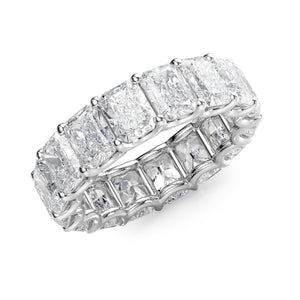 4ct Radiant U Prong Eternity