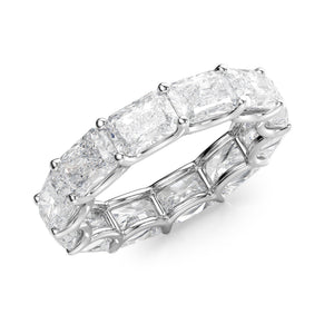 2ct East West Radiant U Prong Eternity