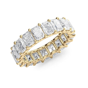 4ct Radiant U Prong Eternity