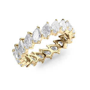 2.5ct Slanted Pear Eternity