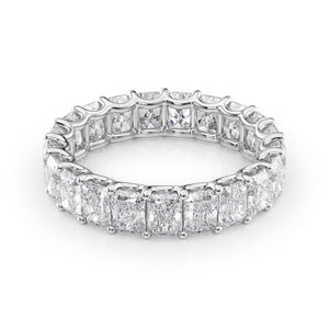 4ct Radiant U Prong Eternity