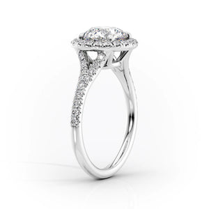 The Miley Set With A 1 Carat Round Lab Diamond