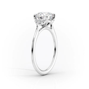 The Victoria Set With A 2.5 Carat Emerald Lab Diamond