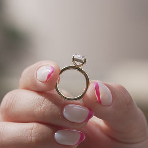 The Kamellie - Engagement Ring Made in Yellow Gold