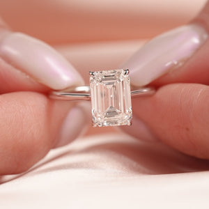 The Lexie - Engagement Ring Made in White Gold