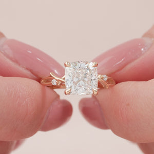 The Twig - Engagement Ring Made in Rose Gold