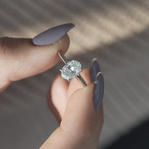 The Madison - Engagement Ring Made in White Gold
