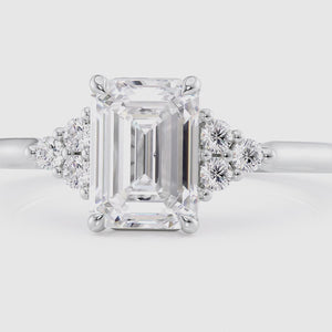 The Scarlett - Engagement Ring Made in White Gold
